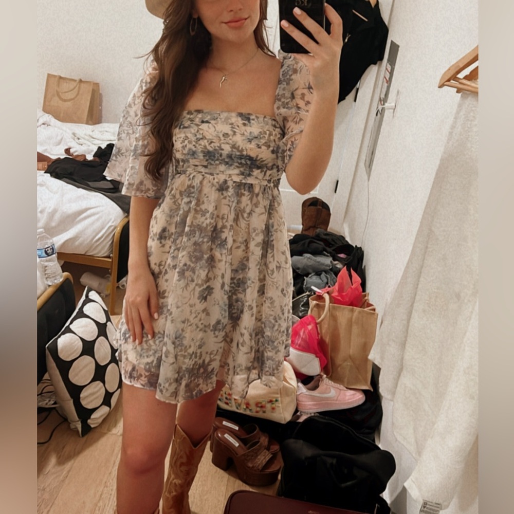 Abercrombie flowy dress